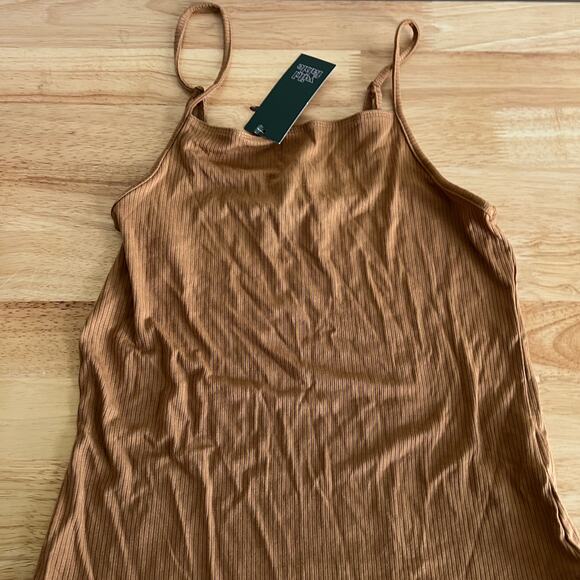 Wild Fable Women's Tan Adjustable Spaghetti Strap Bodysuit - Size Large - NWT - Picture 10 of 10